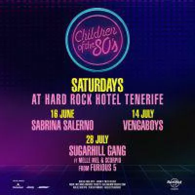 Bild: Das Hard Rock Hotel Teneriffa gibt das 'Children of the 80's' Sommer Line-Up bekannt