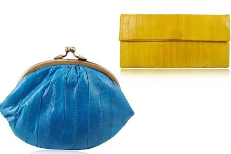 Bild: Diese Handtaschen aus superweicher Aalhaut gibt es nicht auf dem Hamburger Fischmarkt