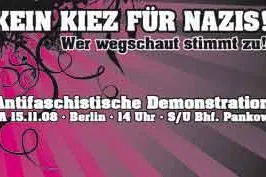 Bild: „Kein Kiez für Nazis“ - Antifaschistische Demonstration am Samstag in Berlin-Pankow