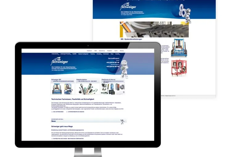 Pantos relauncht Webauftritt der A. Schweiger GmbH Bild: Pantos relauncht Webauftritt der A. Schweiger GmbH