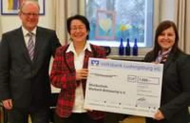 Bild: Volksbank Ludwigsburg unterstützt Musikschule Marbach-Bottwartal