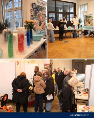 Bild: Begeisterte Nachwuchstalente zeigten ihre innovativen Projekte bei dem 30. Regionalwettbewerb “Jugend forscht”