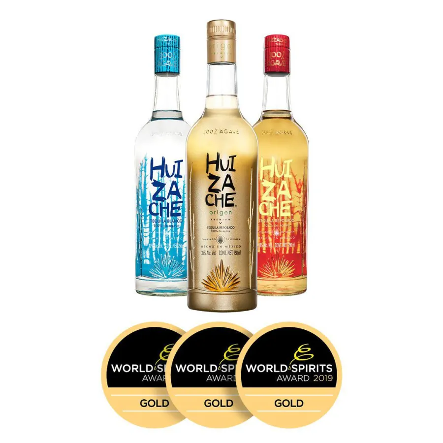 Tequila Huizache gewinnt 3x Gold.