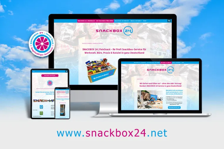 Bild: SNACKBOX 24 | FEINSNACK - Snackbox-Service aus Hamburg startet neue Website unter snackbox24.net
