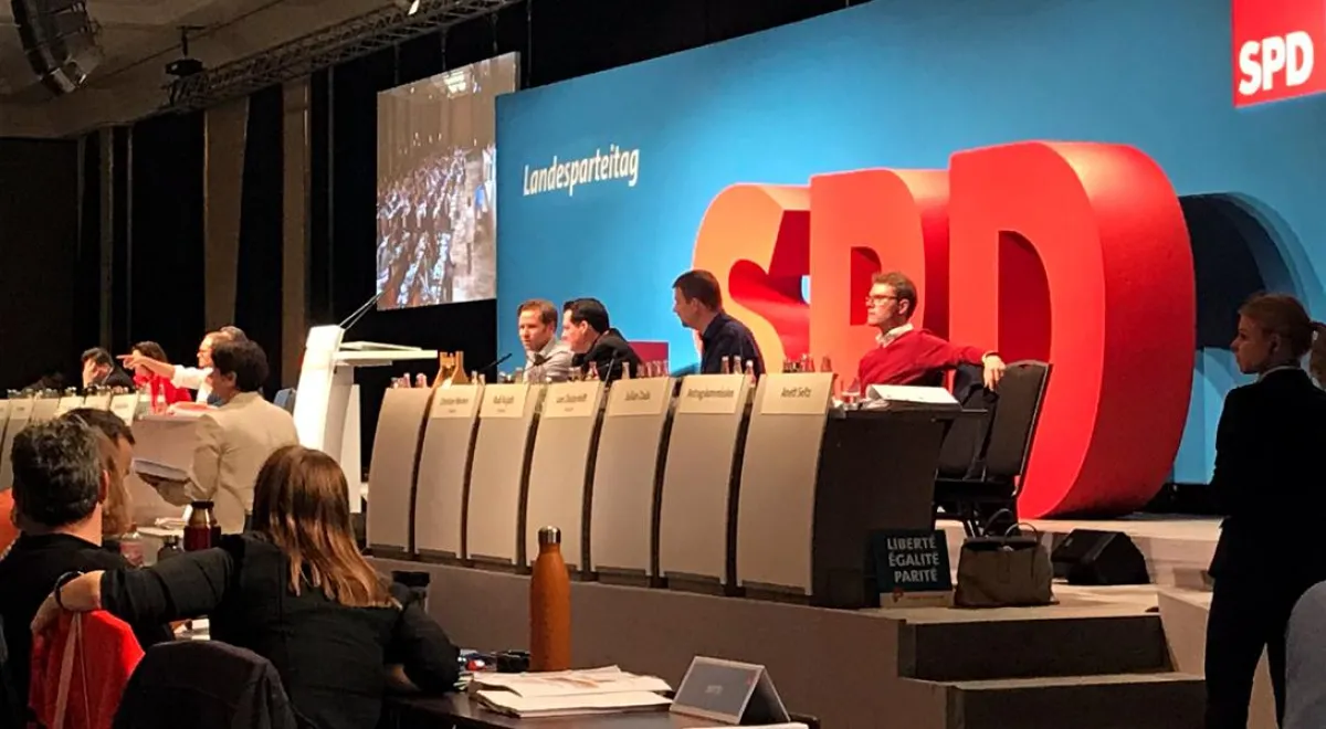 Landesparteitag der SPD Berlin