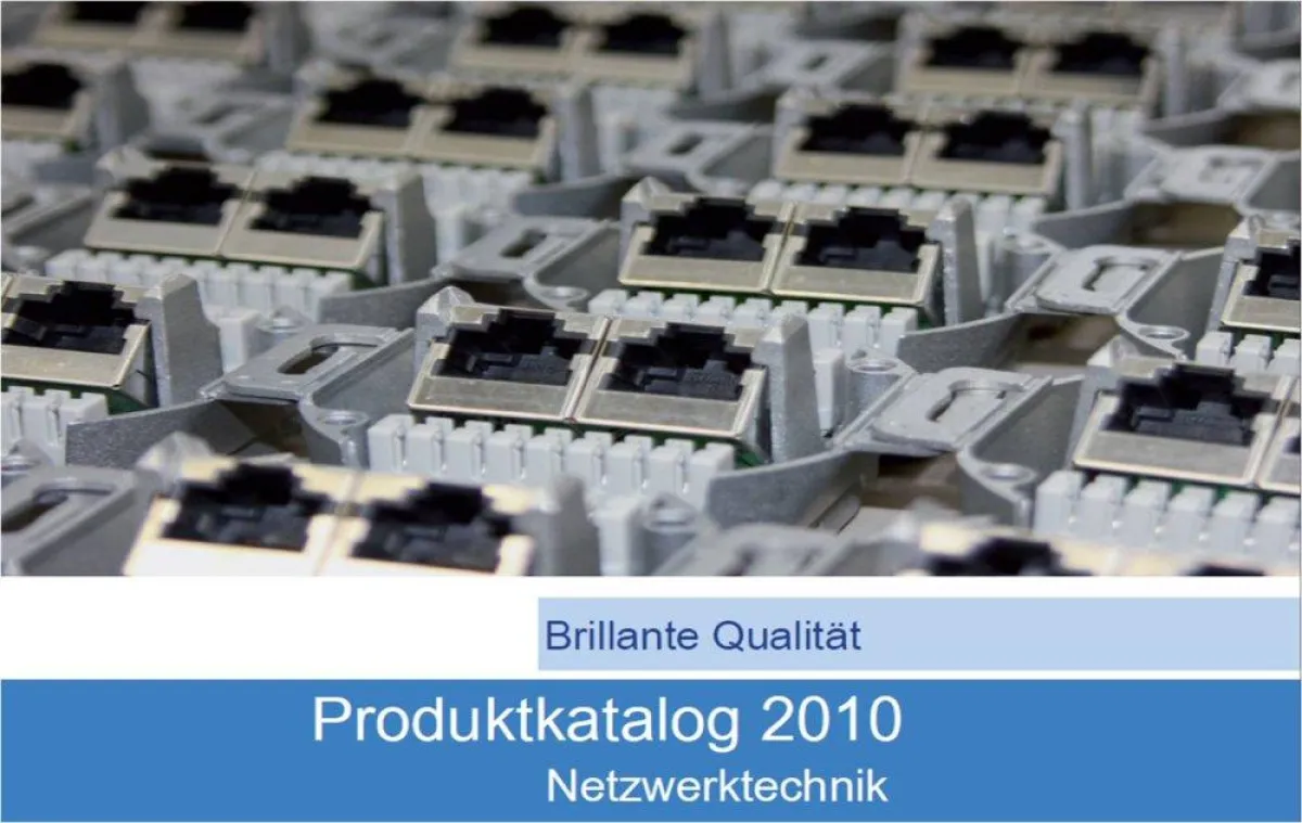 TKM Produktkatalog 2010 Netzwerktechnik