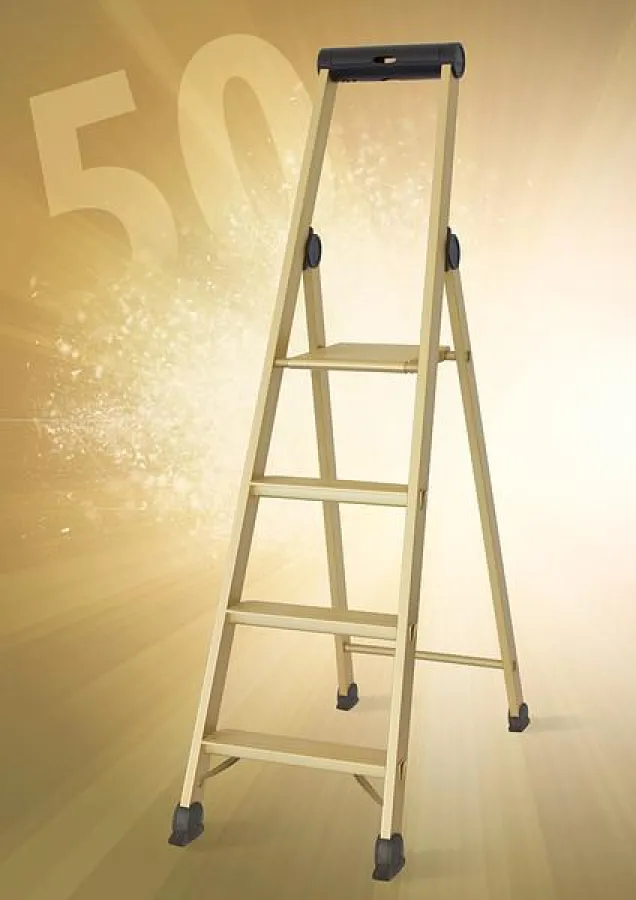 zum 50. Jubiläum: Die Goldleiter von Hymer-Leichtmetallbau