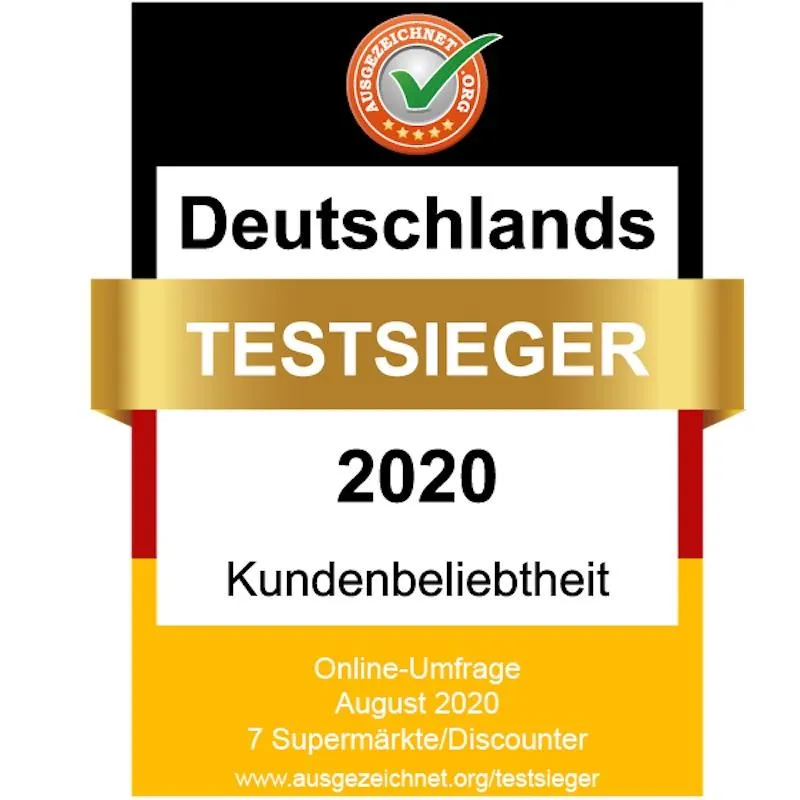 Das Online-Bewertungsportal AUSGEZEICHNET.ORG hat Deutschlands Top-Supermärkte gekürt