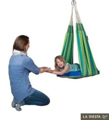 Die Hängematte, für Kinder ein Weggefährte mit entwicklungsfördernder Spaßgarantie Bild: Die Hängematte, für Kinder ein Weggefährte mit entwicklungsfördernder Spaßgarantie