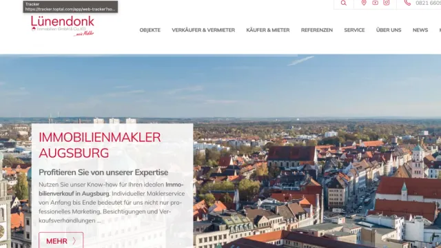 Bild: Immobilienmakler Augsburg: Lünendonk Immobilien GmbH & Co. KG überzeugt mit regionaler Expertise