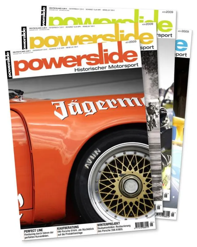 powerslide - neues Magazin für den historischen Motorsport