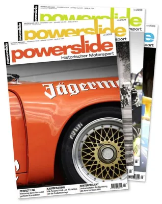 Bild: Neues Fachmagazin - powerslide Historischer Motorsport