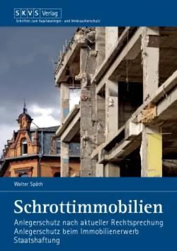 Bild: Schrottimmobilien - Das Buch! Stimmen zur ersten Auflage