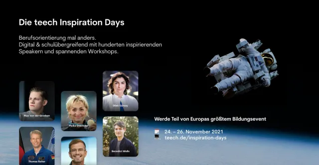 Bild: Pressemitteilung: Europas größtes Bildungsevent kommt zurück - Inspiration Days 2.0