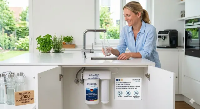 Bild: Reinheit neu definiert: AQUARIUS pro life vereint High-Tech-Wasserfiltration mit sozialer Verantwortung