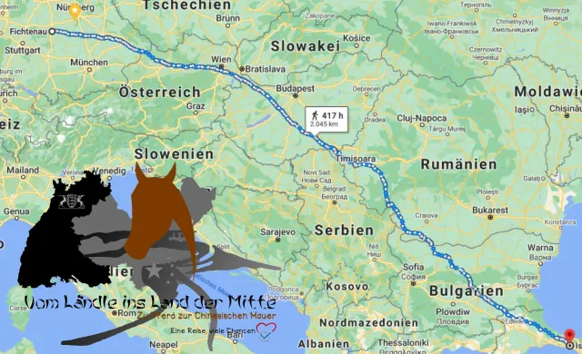 Gegen Blutkrebs mit dem Pferd nach China: Abreise verschoben Bild: Gegen Blutkrebs mit dem Pferd nach China: Abreise verschoben