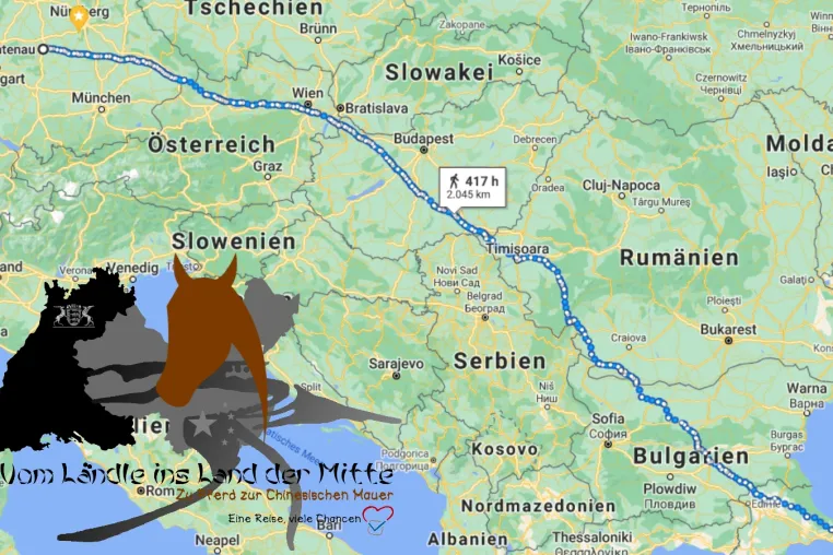 Bild: Gegen Blutkrebs mit dem Pferd nach China: Abreise verschoben