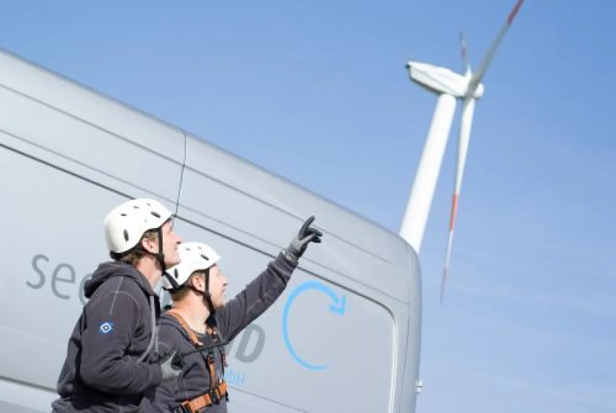 Die seebaWIND-Techniker sind national und international im Einsatz.