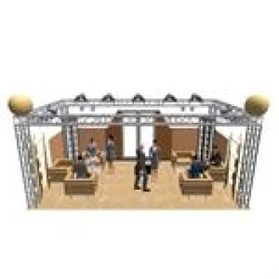 Bild: Der ideale Messestand - mit Messebau von ATLD