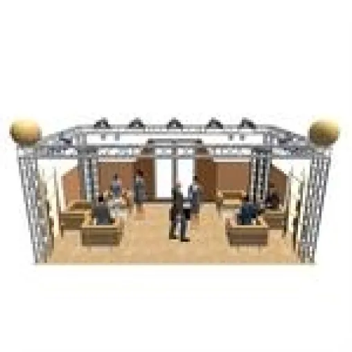Bild: Der ideale Messestand - mit Messebau von ATLD