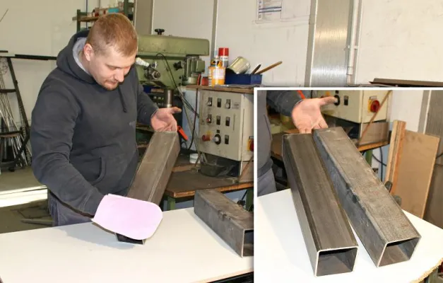 Einfach, schnell und ohne Chemie - Neue Methode zur Herstellung lackierfähiger Oberflächen Bild: Einfach, schnell und ohne Chemie - Neue Methode zur Herstellung lackierfähiger Oberflächen