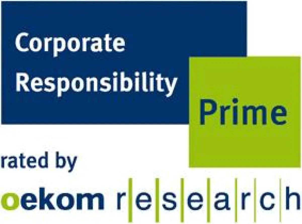 Ricoh ist von Oekom Research im Oekom Corporate Rating mit dem „Prime Status“ ausgezeichnet worden.