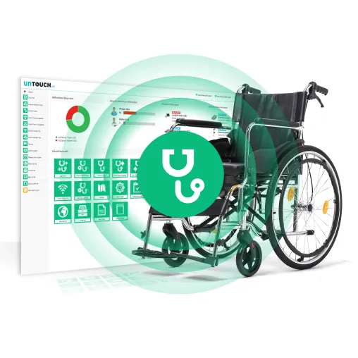 UnTouch jetzt für medizinische Geräte und Hilfsmittel im Pflege- und Klinikalltag verfügbar Bild: UnTouch jetzt für medizinische Geräte und Hilfsmittel im Pflege- und Klinikalltag verfügbar