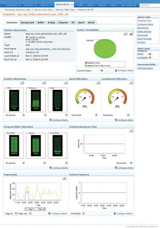 Screenshot IT360 von ManageEngine