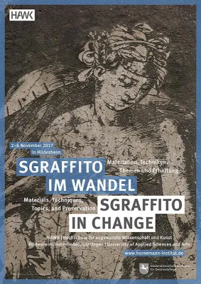 Bild: Internationale Sgraffito-Tagung im November: HAWK und Landesdenkmalamt laden ein