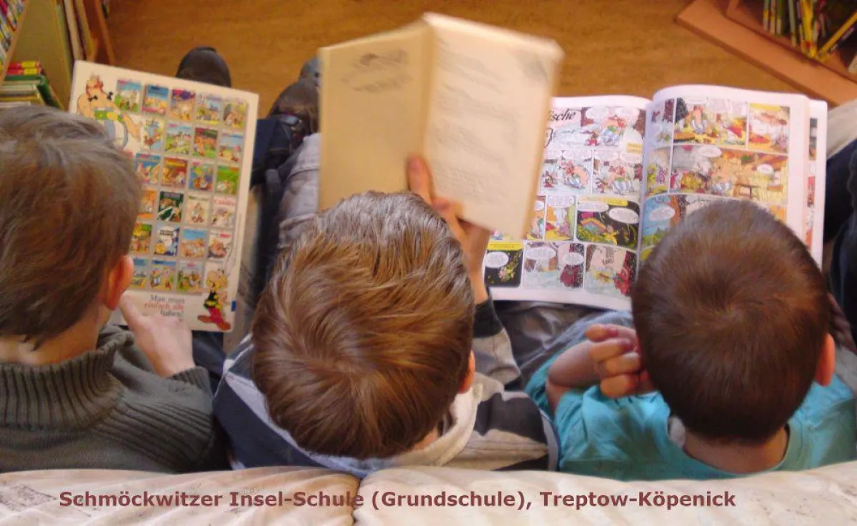 Schulbibliothek der Schmöckwitzer Inselschule