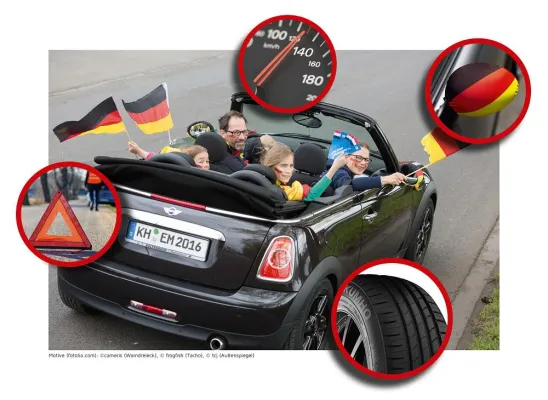 Bild: Vive la France! Tipps für die Reise mit dem eigenen Auto zur EM im Frankreich