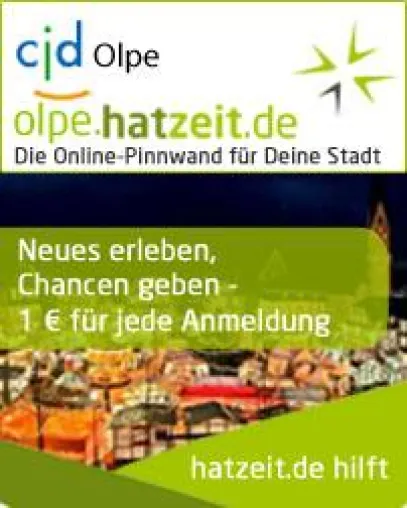 Bild: 1 € für jedes angemeldete Mitglied für einen guten Zweck