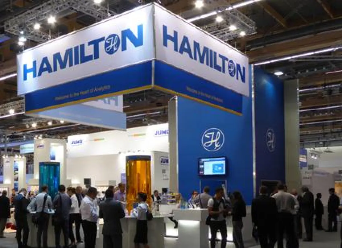Die Hamilton Bonaduz AG stellt auch 2018 auf der Achema aus