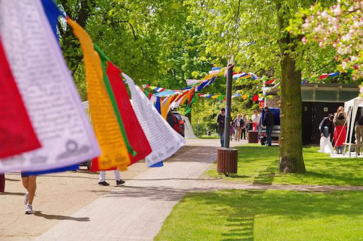Vesakh 2018 in Planen un Blomen Hamburg