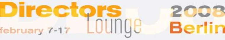 Bild: Directors Lounge Berlin 2008, die Lounge zur Berlinale