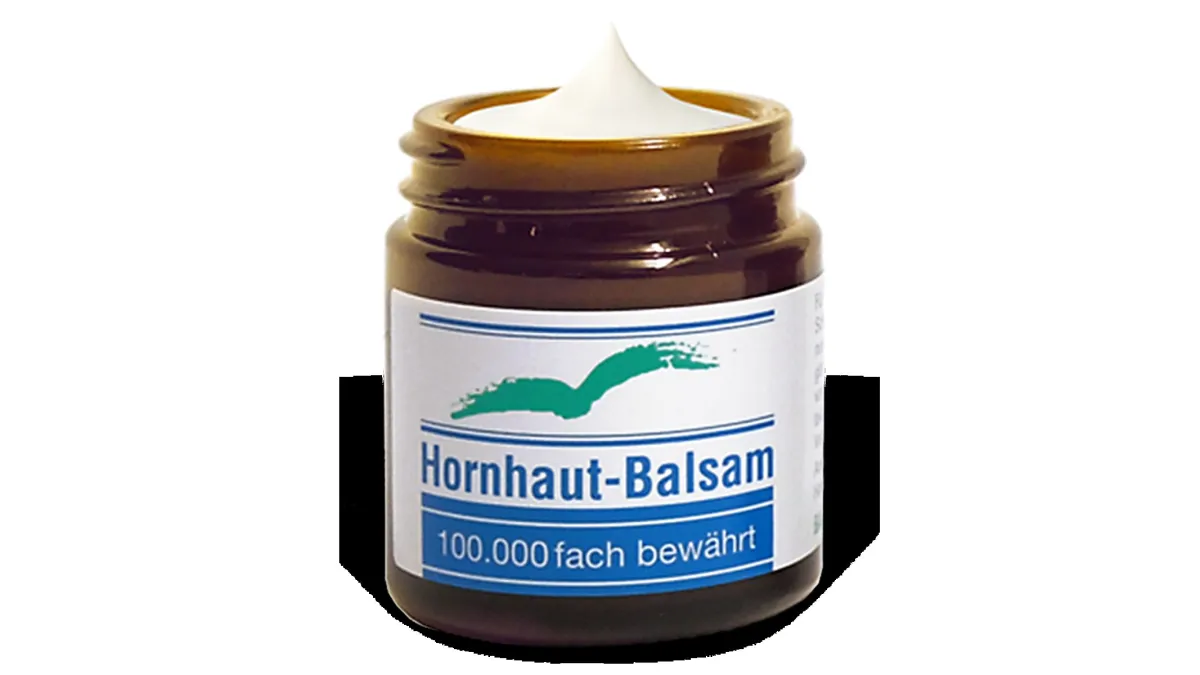 Hornhaut-Balsam 30 ml Tiegel von der Badestrand Kosmetik GmbH (© Badestrand Kosmetik GmbH)