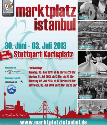 Bild: 4. Kulturfestival - Marktplatz Istanbul in Stuttgart