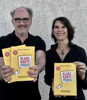 Bild: Mit ihrem zweiten Buch „Klare Kante“ bleiben Ines Eulzer und Thomas Pütter auf Erfolgskurs