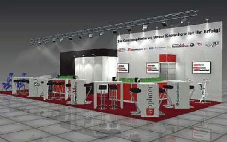 Bild: Fibo 2014: Die SKD präsentiert sich mit ihren Business Partnern in Halle 8/C44+45
