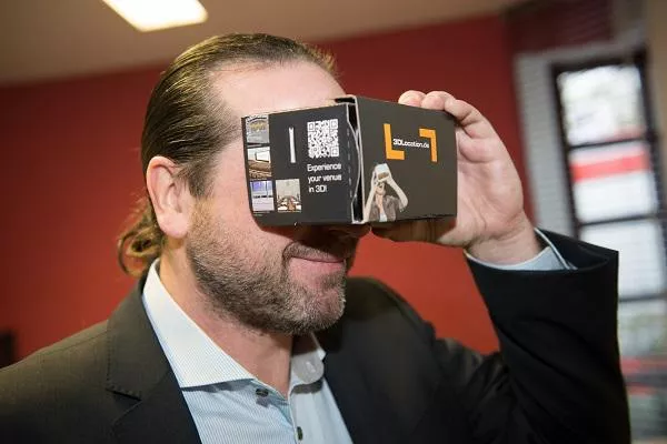 Bild: Ein realer Baufortschritt verknüpft mit einer virtuellen Realität