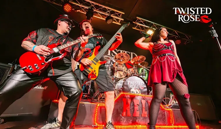 Bild: TWISTED ROSE LIVE IN AICHACH - ROCKPOWER AM 20. SEPTEMBER IM BRANDNER KASPER