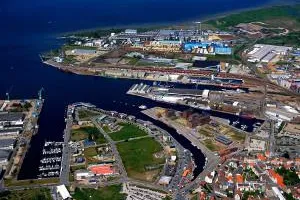 Bild: Zeitfensterbuchung per Mausklick im Seehafen Wismar
