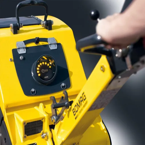 Bild: Mess- und Kontrollsystem - BOMAG ECONOMIZER