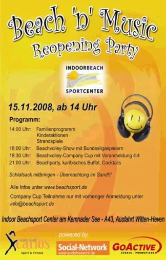 enngoo - Das Social-Network Beachvolleyball Turnier Bild: enngoo - Das Social-Network Beachvolleyball Turnier