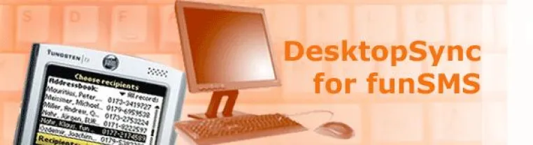 Bild: DesktopSync for funSMS – funSMS für den PC