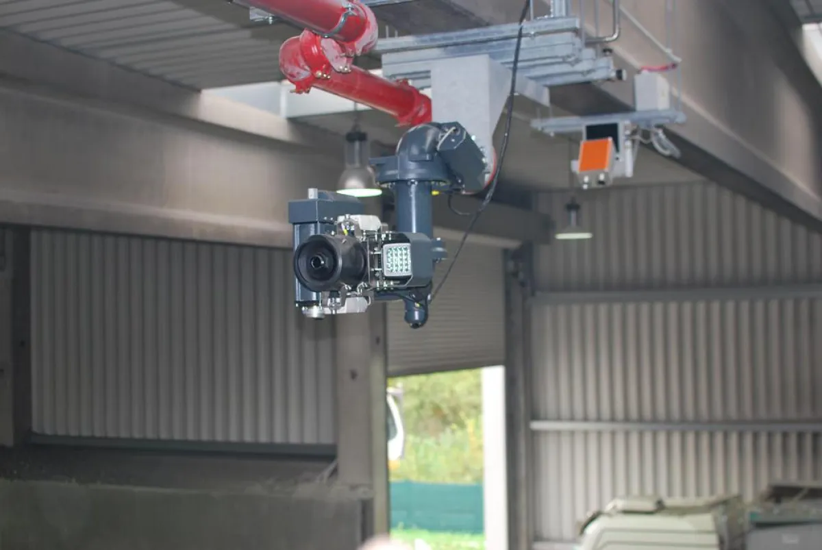 Dank des Werfers ist eine schnelle Löschung möglich