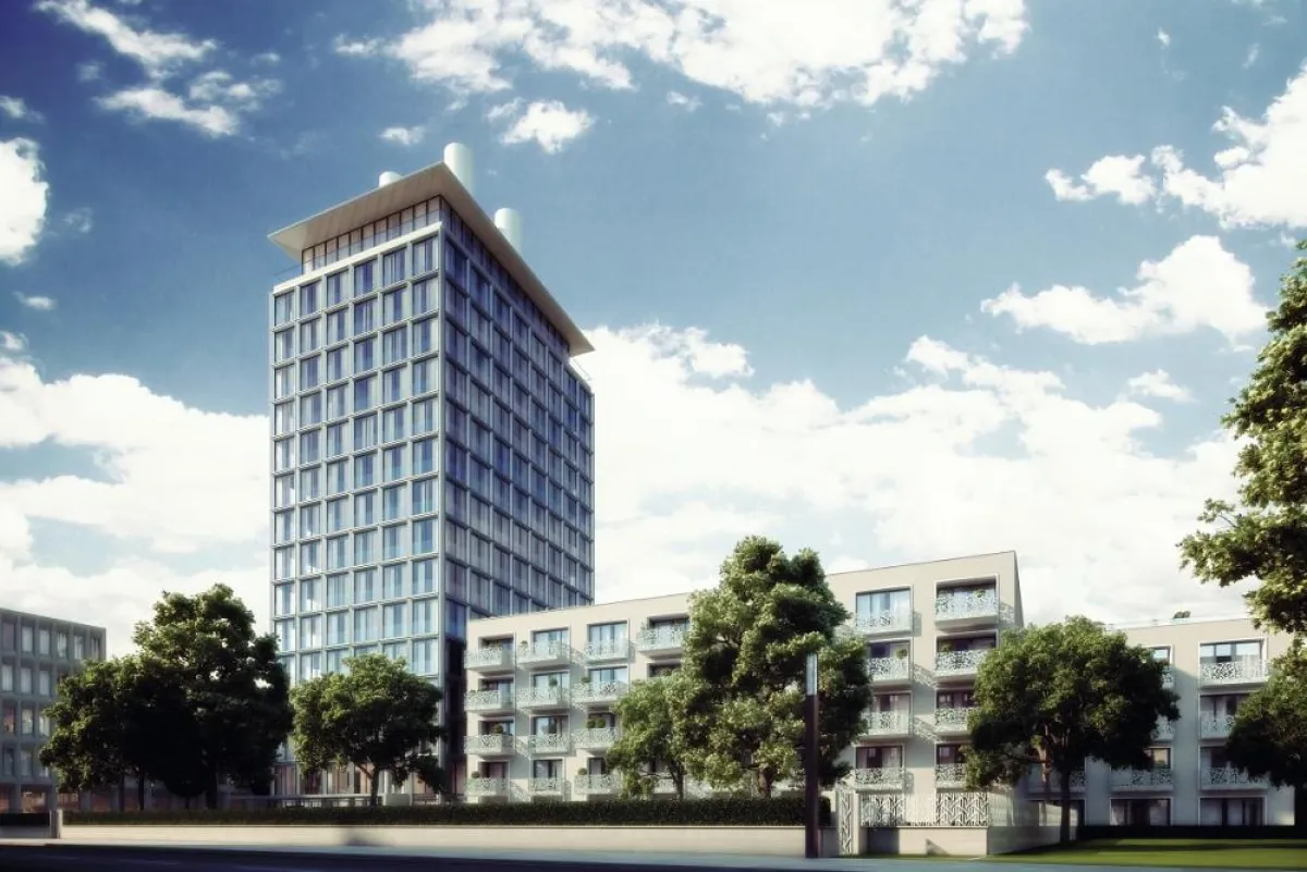 Einmalig: The Seven besticht durch die Höhe des alten Maschinenturms und Service-Leistungen. (c) aiP Gärtnerplatz GmbH & Co.KG