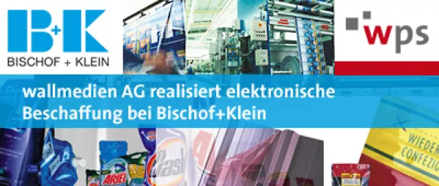 Bild: wallmedien AG realisiert elektronische Beschaffung bei Bischof+Klein