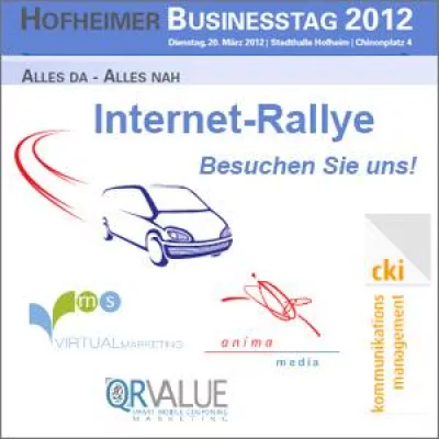 Per Internet-Rallye über den 3. Hofheimer Businesstag Bild: Per Internet-Rallye über den 3. Hofheimer Businesstag