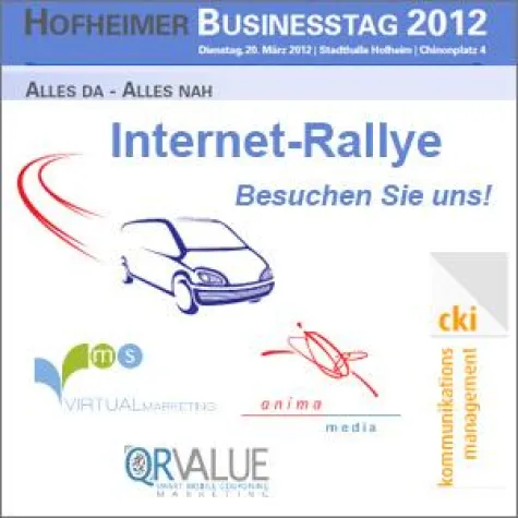 Per Internet-Rallye über den 3. Hofheimer Businesstag Bild: Per Internet-Rallye über den 3. Hofheimer Businesstag